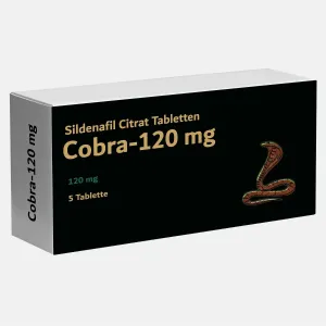 Cobra 120mg Citrate de Sildenafil 5 Tabletten