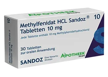 Ritaline Methylphenidate HCI Sandoz 10mg 30 Tabletten